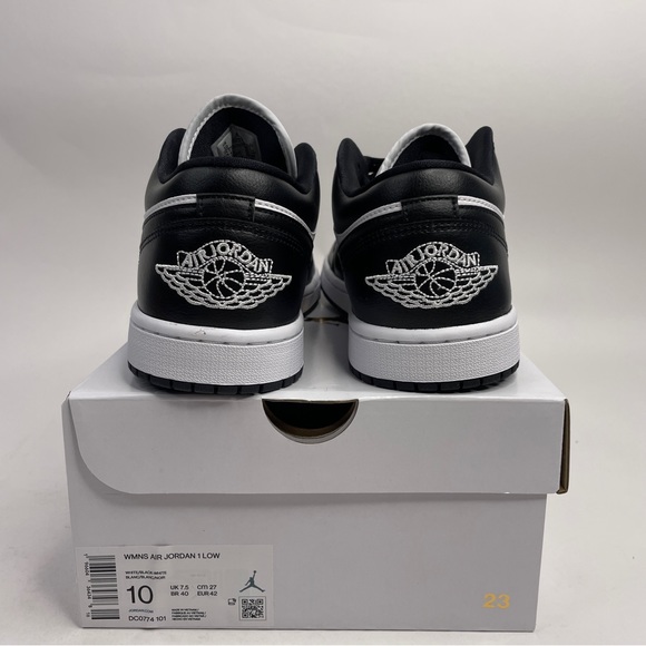 Nike Air Jordan 1 Retro Low WMNS “Black White/Panda” 2023 - Picture 4 of 4